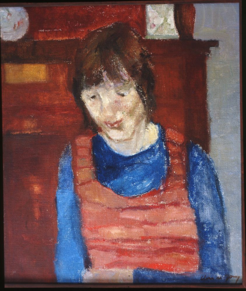 Clara de Jong 239 Marjanne 62x58,1969* olieverf