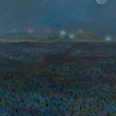 Clara de Jong 317 Maantje 62x73,1999 olieverf