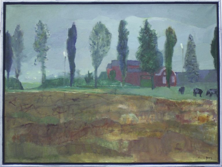 173 Het Onbestemde Uur 63x83,1991 olieverf