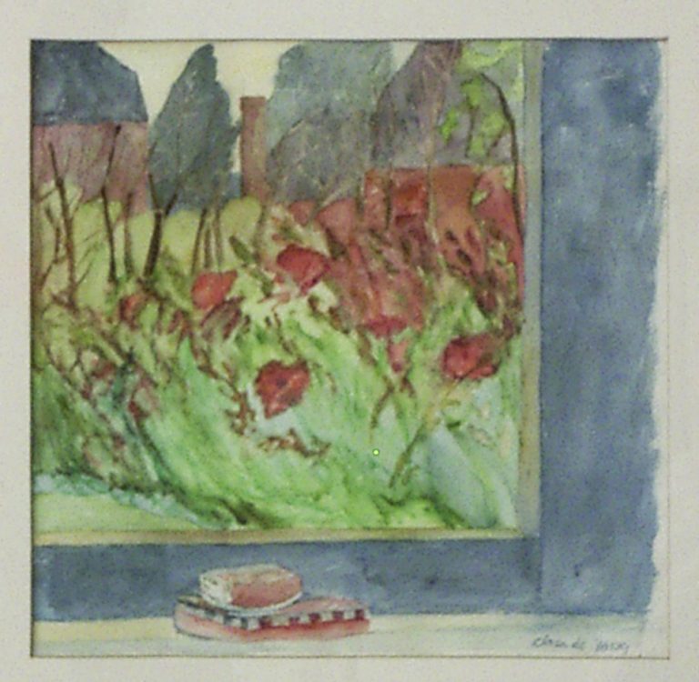 Clara de Jong  61 Blikjes 66x51,1998 aquarel