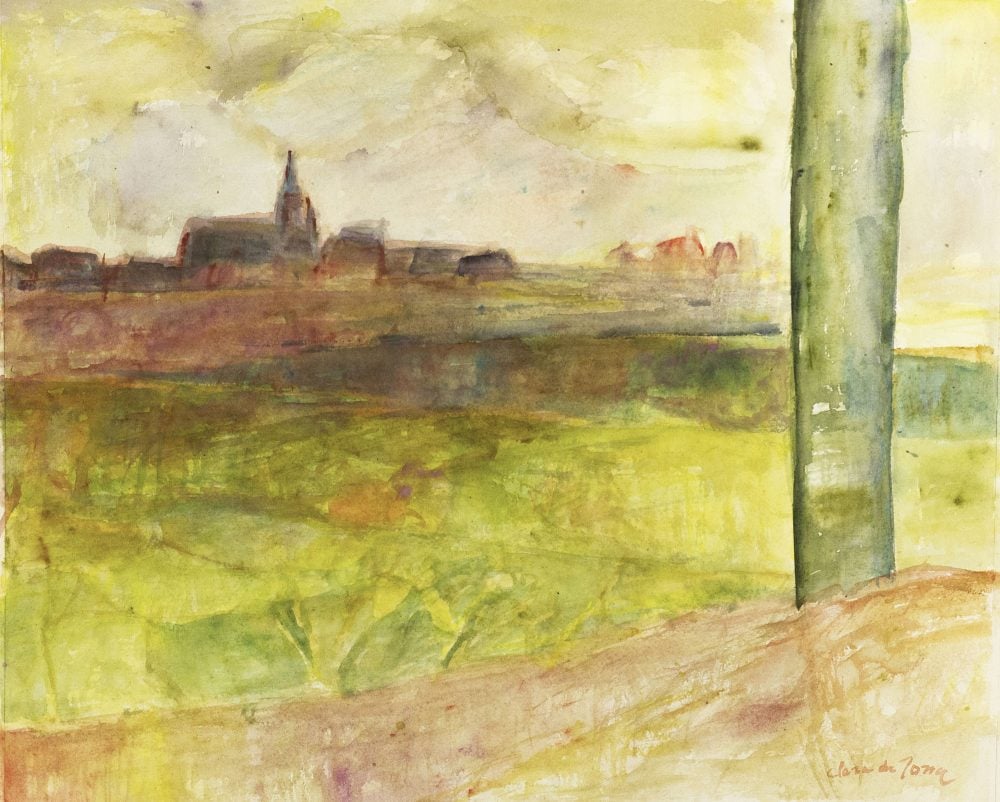 A316 Muizenhol 47x40,1970 aquarel