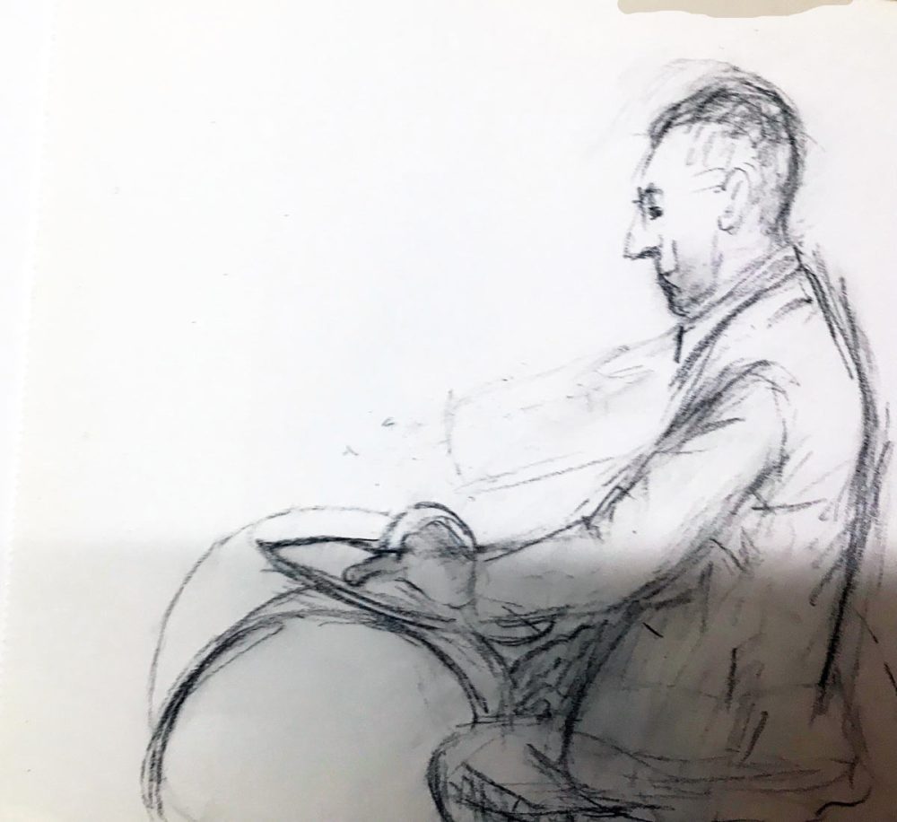 T231g Muzikanten tekening